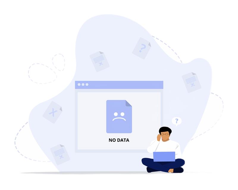 No data
